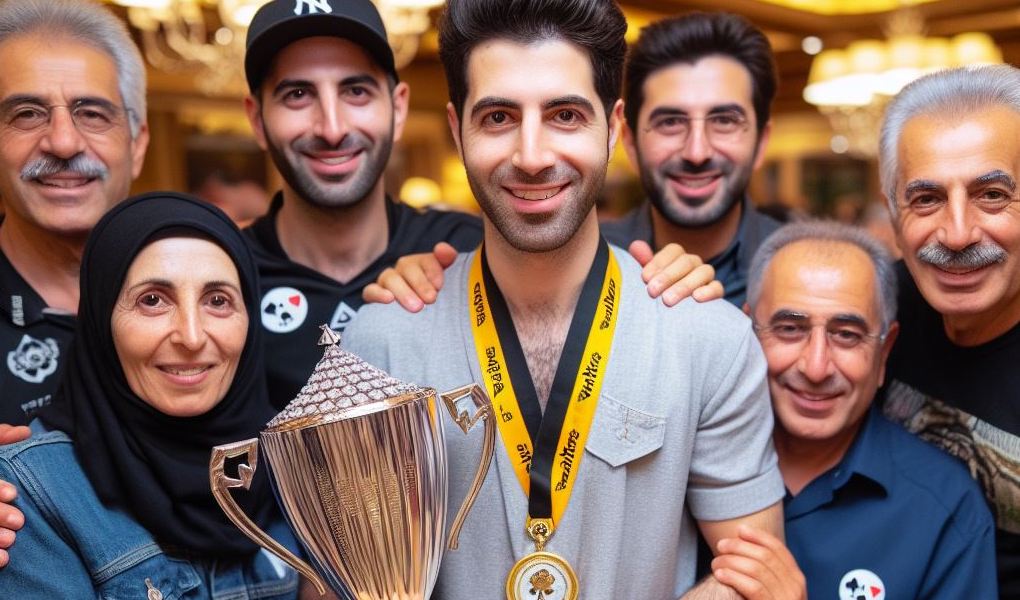 پوکر باز ایرانی قهرمان جهان